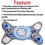 GABraden Snuffle Mat for Small Large Dogs Nosework Feeding Mat Easy to Fill and Machine Washable