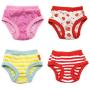 Alfie Pet - Torri Diaper Dog Sanitary Pantie 4-Piece Set - Size: XL (for Small Girl Dog Breeds)