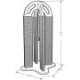 Arched Scratching Post by Catswall Design