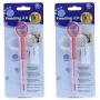 LIXIN Pet Medicine Feeder (2 Pack) Cat Dog Puppy Soft Tip Medical Feeding Versus Control Rods，Pet Pill Dispenser Suit
