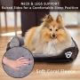 CPG DOTS Dog Bed, Super Soft Pet Sofa Bed Pillow Cats Bed, Non Slip Bottom Pet Lounger, Self Warming and Breathable Premium Pet Bedding