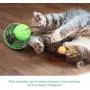 FWQFEW Tumbler cat Toy, Pets Spill The Ball, Cat Toy Ball, Educational Interactive Toys (Color : Green) FWQFEW Tumbler cat Toy, Pets Spill The Ball, Cat Toy Ball, Educational Interactive Toys (Color : Green)