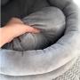 Tempcore Cat Bed for Indoor Cats, Machine Washable Cat Beds, Cat Beds for Indoor Cats or Small Dogs, Puppy, Kitty, Kitten, Rabbit, Anti-Slip & Water-Resistant Bottom