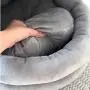Tempcore Cat Bed for Indoor Cats, Machine Washable Cat Beds, Cat Beds for Indoor Cats or Small Dogs, Puppy, Kitty, Kitten, Rabbit, Anti-Slip & Water-Resistant Bottom