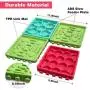 GAGILAND Combined Dog Slow Feeder Lick Mat with Suctions Dog Bathing Grooming Distraction Slow Feed Tray 4-in-1 GAGILAND Combined Dog Slow Feeder Lick Mat with Suctions Dog Bathing Grooming Distraction Slow Feed Tray 4-in-1