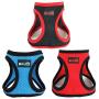 Petopt Comfort Dog Harness Vest,Soft Double Padded Vest for Dog and Cat