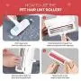 DELOMO Pet Hair Remover Roller - Dog & Cat Fur Remover with Self-Cleaning Base - Efficient Animal Hair Removal Tool - Perfect for Furniture, Couch, Carpet, Car Seat DELOMO Pet Hair Remover Roller - Dog & Cat Fur Remover with Self-Cleaning Base - Efficient Animal Hair Removal Tool - Perfect for Furniture, Couch, Carpet, Car Seat