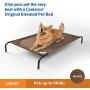 Coolaroo The Original Elevated Pet Bed Large Nutmeg
