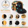 Prefer Pets Hideaway Pet Airline Approved Travel Carrier Duffel Bag & Backpack Helps Reduce Pet’s Fear & Anxiety