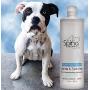 Spina Organics, All-Natural Gentle and Tearless PUPPY Wash Shampoo with Lavender, Argan, Aloe Vera and other healing essential oils, Omega-rich, Made in USA - 17 Fl Oz