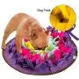 IFOYO Pet Snuffle Mat, Dog Feeding Mat Small Dog Training Pad Pet Nose Work Blanket Non Slip Pet Activity Mat for Foraging Skill, Stress Release IFOYO Pet Snuffle Mat, Dog Feeding Mat Small Dog Training Pad Pet Nose Work Blanket Non Slip Pet Activity Mat for Foraging Skill, Stress Release