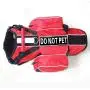 haoyueer DO NOT PET Patches Reflective Backpack Dog Harness Vest Removable Saddle Bags with Label Patches haoyueer DO NOT PET Patches Reflective Backpack Dog Harness Vest Removable Saddle Bags with Label Patches