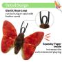 BINGPET Butterfly Catnip Toys for Indoor Cats - Interactive Cat Toys 4 Pack, Refills for Cat Teaser Wand