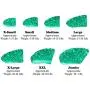 Purrdy Paws Soft Nail Caps for Dog Claws Seafoam Glitter Purrdy Paws Soft Nail Caps for Dog Claws Seafoam Glitter