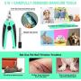 VONLUXE Dog & Cat Pets Nail Clippers and Trimmer - Safety with Guard to Avoid Over-Cutting Toenail,Free Nail File & Stainless Steel Comb - Professional Grooming Tool for Large and Small Animals
