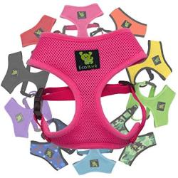 Classic Dog Harness Innovative Mesh No Pull No Choke Design Soft Double Padded Breathable Vest for Eco-Friendly Easy Control Walking Quick Release for Puppies Toy Breeds & Extra-Small Dogs