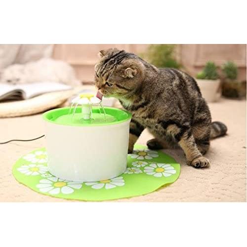 Nitrip Cat Water Fountain Replacement Filters, Flower Fountain Filters Premium Cotton Activated Carbon Pet Water Filter for Dogs and Cats,Pack of 4