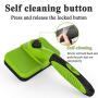 ORFELD Pet Grooming Brush Shedding Hair by Up to 95% Self-Cleaning Tool for Cats and Dogs, Perfect Long & Short Coats