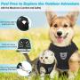 Cat Harness and Leash Set for Walking Cat and Small Dog Harness Soft Mesh Harness Adjustable Cat Vest Harness with Reflective Strap Comfort Fit for Pet Kitten Puppy Rabbit