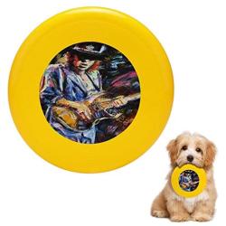 Pet Frisbee Flying Disc Dog Toy - Multifunction Stevie Ray Vaughan Debra HURD