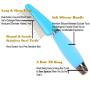 Depilate Brush Dog Comb Cat Brush Teeth Rabbits Comb Pets Grooming Massaging Long & Short Stainless Steel Teeth Slip-Proof Steel Safety Blades for Detangling