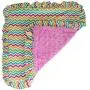 BESSIE AND BARNIE Ultra Plush Cotton Candy/Ocean Wave Luxury Dog/Pet Blanket BESSIE AND BARNIE Ultra Plush Cotton Candy/Ocean Wave Luxury Dog/Pet Blanket