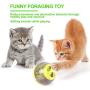 Pepilet Dog Cat Slow Feeder Tumbler Interactive Dog Puzzle Toys Healthy Feeding Snack Dispensing Toys Adjustable Strange Cry Tumbler (Green)