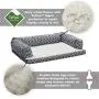 Orthopedic Dog Sofa w/Over-Stuffed Bolsters for Large Dogs Orthopedic Dog Sofa w/Over-Stuffed Bolsters for Large Dogs