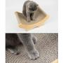LOVEPET Corrugated Paper Cat Scratch Board, Solid Wood Cat Toy, Grinding Device,Cat Sofa, Cat Nest, Cat Furniture,40X27X14.5cm
