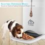 SereneLife Automatic Pet Feeder - Electronic Dogs and Cat Food Dispenser –Programmable Features for Portion and Weight Control and Meal Scheduling – Built-In Voice Recorder and Player