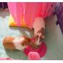 STAYbowl Tip-Proof Ergonomic Pet Bowl for Guinea Pig and Other Small Pets, 1/4-Cup Small Size, Fuchsia (Pink)