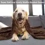 Msicyness Dog Blanket, Premium Fleece Fluffy Throw Blankets Soft and Warm Covers for Pets Dogs Cats