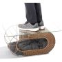 D+ Garden Fun Stackable Cat Condo for Indoor Cats - Interactive Play Rattan Cat House for Indoor Cats Kitty, Pet Friendly Top/Side House Entry, Cat Bed Enclosed