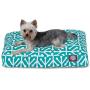 Pacific Aruba Small Rectangle Indoor Outdoor Pet Dog Bed With Removable Washable Cover By Majestic Pet Products