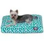 Pacific Aruba Small Rectangle Indoor Outdoor Pet Dog Bed With Removable Washable Cover By Majestic Pet Products