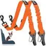 AUTOWT Dog Seat Belt, Upgrade 2 in 1 Latch Bar Attachment Dog Car Seatbelt Metal Buckle Elastic Bungee Buffer Reflective Nylon Belt Tether Connect to Dog Harness for Pet Safety AUTOWT Dog Seat Belt, Upgrade 2 in 1 Latch Bar Attachment Dog Car Seatbelt Metal Buckle Elastic Bungee Buffer Reflective Nylon Belt Tether Connect to Dog Harness for Pet Safety