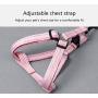 Adjustable Dog Harness Pet Rope Leash Durable Nylon Leash with Soft Padded Training Vest Safe Pull Pet Walking Harness