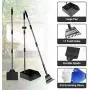 Dog Pooper Scooper with 2 Pack Pet Grooming Gloves, Poop Scooper for Large and Small Dogs with Long Handle, Metal Pet Poop Tray and Rake Set for Dirt, Gravel, Lawns, Grass Dog Pooper Scooper with 2 Pack Pet Grooming Gloves, Poop Scooper for Large and Small Dogs with Long Handle, Metal Pet Poop Tray and Rake Set for Dirt, Gravel, Lawns, Grass