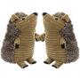 Legendog Hedgehog Dog Toys, 2 Pcs Dog Squeaky Toys Stuffed Hedgehog Dog Chew Toys Plush