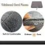 LUFFWELL Washable Extra Thick Dog Pee Pad, 72”72” Super Large Absorbent Puppy Training Pad, Reusable Whelping Pads No Leakage, Waterproof Dog Mat Non-Slip Potty Rugs for Dog Playpen, Crate, Kennel