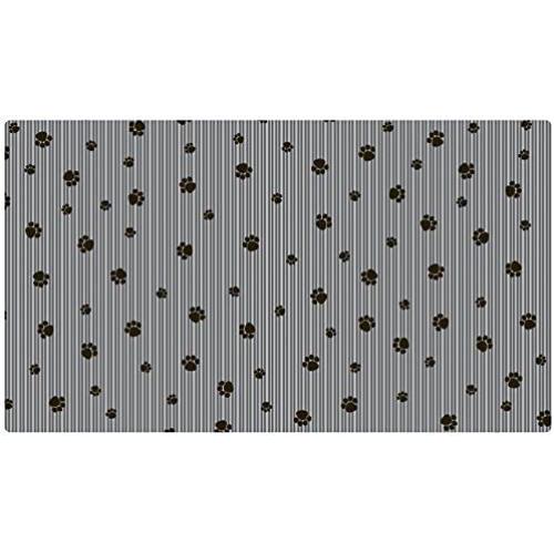 Drymate Small/Medium Pet Place Mat in Paw Stripe Design