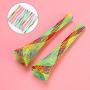 Cat Spring Tube Toy, 10Pcs Freely Folding Spring Shape Multi-Color Cat Bouncing Toy Fun Pet Action Interactive Toys