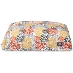 Majestic Pet Citrus Blooms Medium Rectangle Pet Bed
