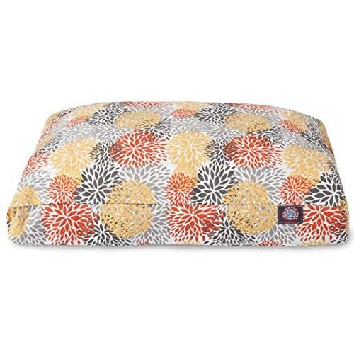 Majestic Pet Citrus Blooms Medium Rectangle Pet Bed
