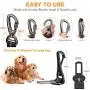 Dog Car Harness Dog Seat Belt Adjustable 3-in-1 Cat Pet Dog Car Safety Belt with Hook Latch & Seatbelt Buckle Dog Car Harness Dog Seat Belt Adjustable 3-in-1 Cat Pet Dog Car Safety Belt with Hook Latch & Seatbelt Buckle