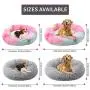 Hopeseily Dog Round Beds Comfortable Donut Dog Bed for Large Medium Dogs, Anti-Slip, Waterproof Base, Machine Washable, Faux Fur Cushion Bed Hopeseily Dog Round Beds Comfortable Donut Dog Bed for Large Medium Dogs, Anti-Slip, Waterproof Base, Machine Washable, Faux Fur Cushion Bed