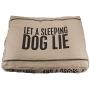Primitives by Kathy 28083 Double-Sided Bed, Large, Kiss Your Dog Goodnight