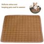 HXN Dog Bed, Puppy Beds with Non-Slip Bottom, Cat Bed, Couch Pet Bed, Rectangle Cat Cushion Bed with Blanket, Summer Sleeping Mat, Plush Toy as Gift for Small Medium Large Dogs, Machine Washable