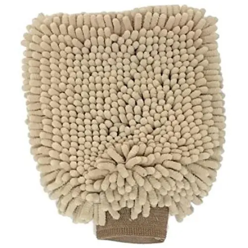 Clean Paws - Chenille Microfiber Dog Towel Mit - 9.5X7 Inches/Attractive, Durable, Super Absorbent, Washable. by Ethical Pets Clean Paws - Chenille Microfiber Dog Towel Mit - 9.5X7 Inches/Attractive, Durable, Super Absorbent, Washable. by Ethical Pets