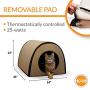 K&H Pet Products Mod Thermo-Kitty Heated Shelter Great for Outdoor Cats